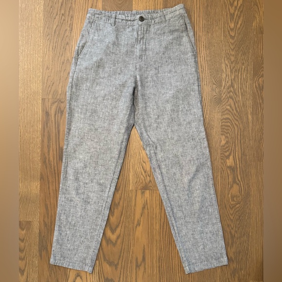 UNIQLO Linen/Cotton Blend Ankle Pants - Picture 2 of 13